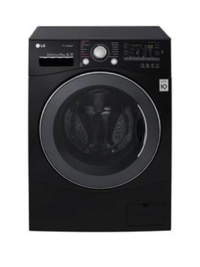 Lg Fh4A8Jds8 10Kg Load, 1400 Spin Washing Machine - Black Lg Fh4A8Jds8 10Kg Load, 1400 Spin Washing Machine - Black